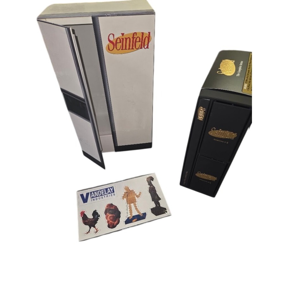 Seinfeld Complete Series DVD Box Set Fridge Collector Edition Vandelay Magnets - Picture 1 of 8